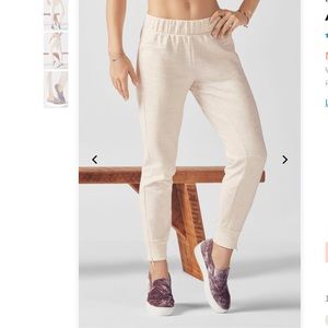 Fabletics tan joggers size 3X